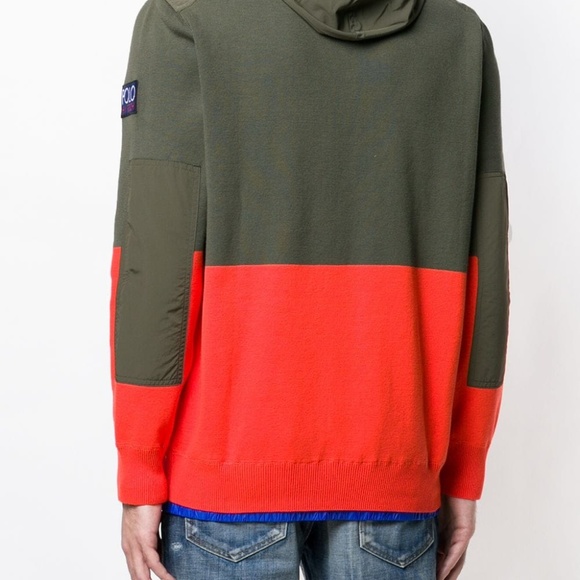 Polo Ralph Lauren Hi Tech Sweater Hoodie Pullover - Picture 5 of 5